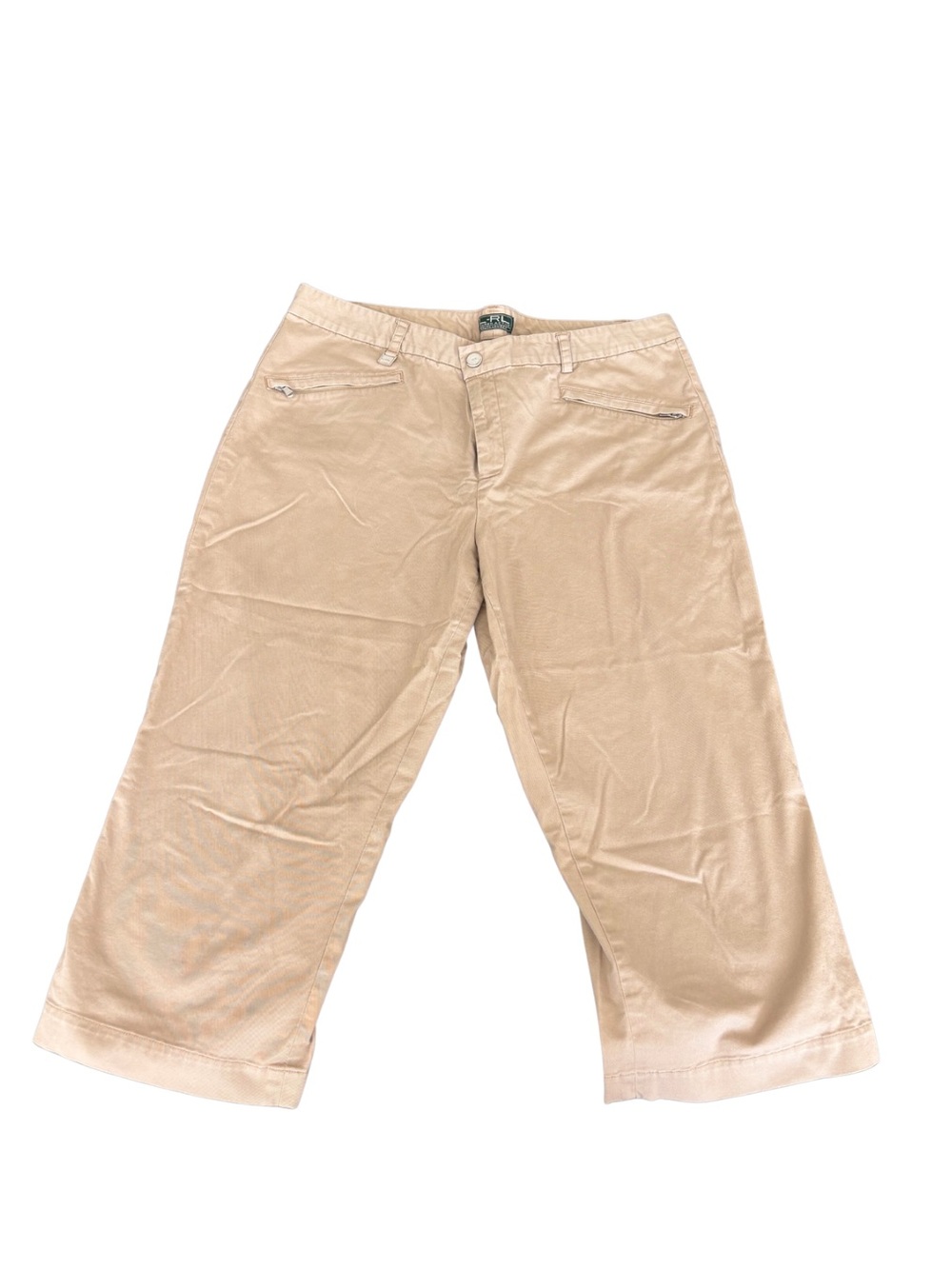Lauren Ralph Lauren Women's Stretch Cotton Twill Capri Pants